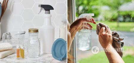 How to clean the apartment with vinegar: six non-obvious options