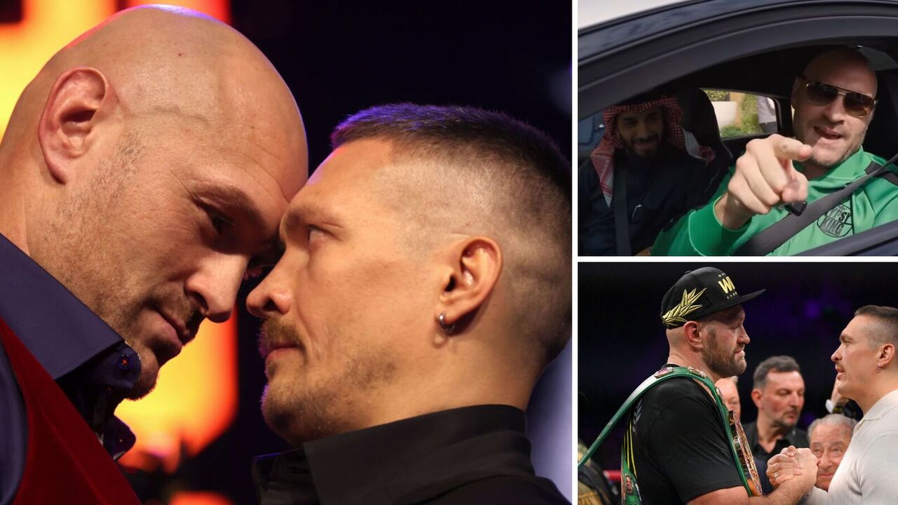 "I will completely destroy you!" Fury recorded a formidable message before the fight with Usyk. Video.