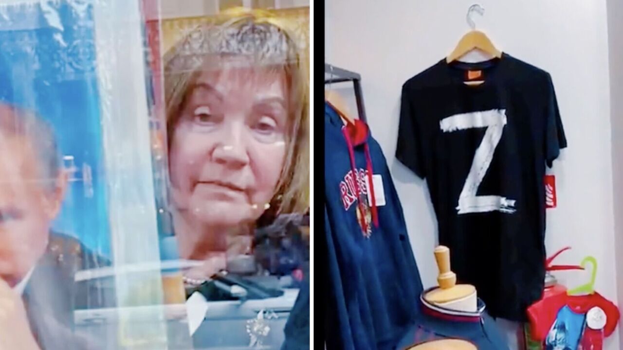 "To ty zaatakowałeś Donbas!" W Belgii sklepikarz wyrzucił Ukraińca, który wypowiedział się na temat Z-swastyki