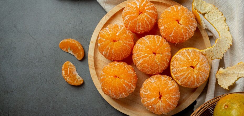 How to make a delicate tangerine dessert with minimal ingredients