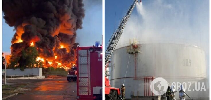 Two drones attacked an oil depot: new details of explosions in occupied Feodosia