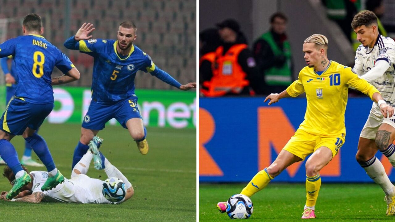Bosnia and Herzegovina-Ukraine: bookmakers name the favorite of playoff semifinals in Euro 2024 selection