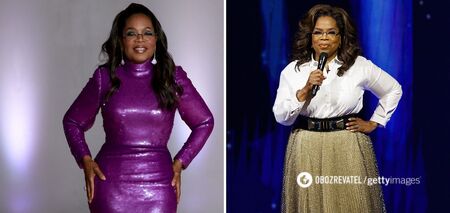 69-letnia Oprah Winfrey zachwyciła smukłą sylwetką na czerwonym dywanie Gali Muzeum Akademii. Zdjęcia przed i po odchudzaniu