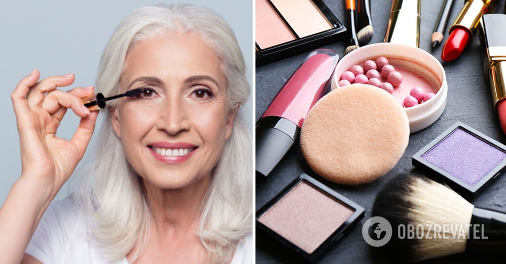 Age makeup is different from regular makeup