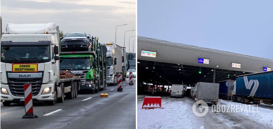 Punkt kontrolny na granicy Polski i Ukrainy został częściowo ponownie otwarty