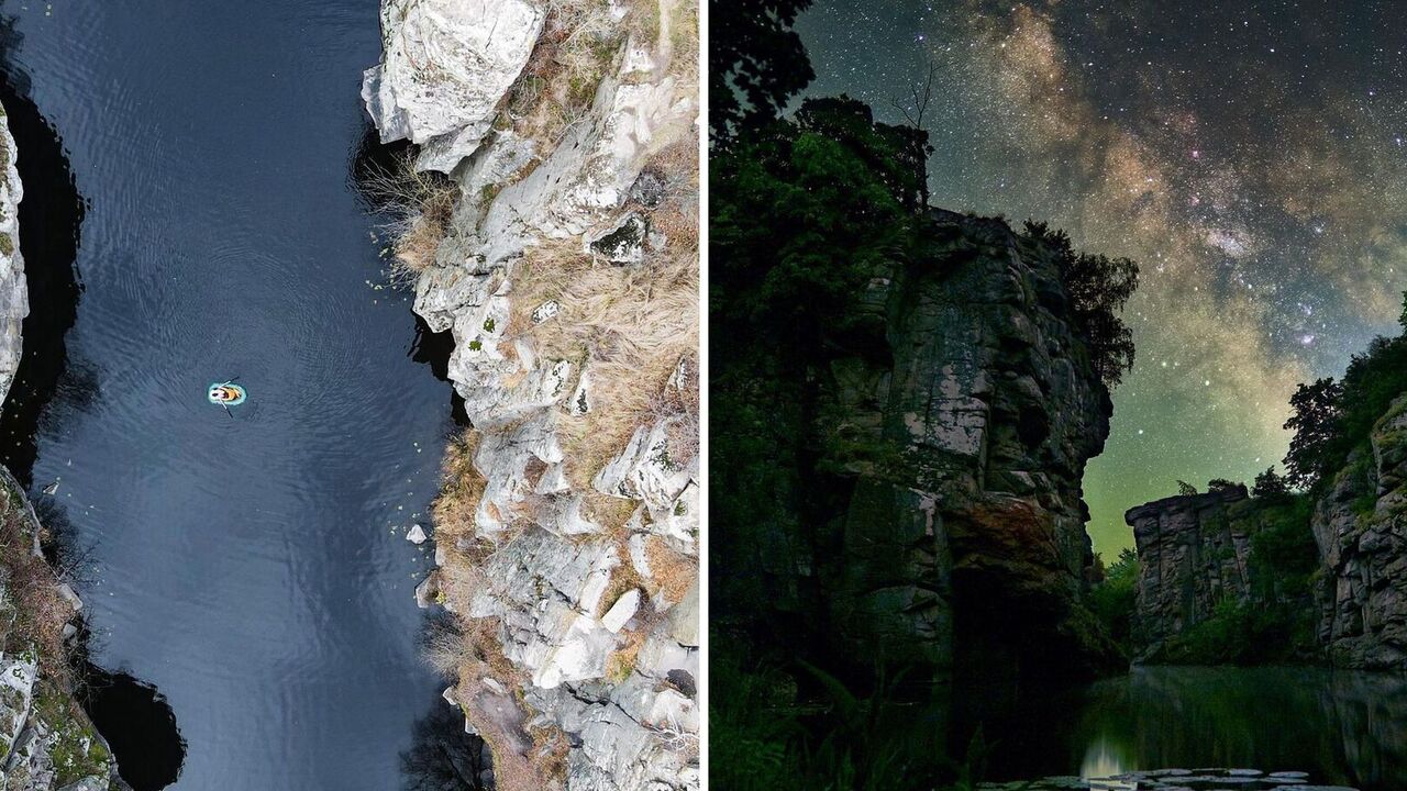 Buky Canyon: "Little Switzerland" in the Cherkasy region
