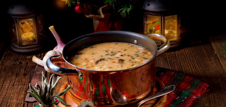 Hearty Zelňačka soup: from everything in the fridge