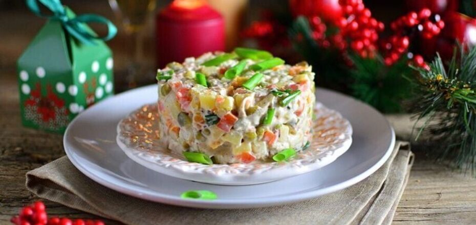 Olivier salad without mayonnaise