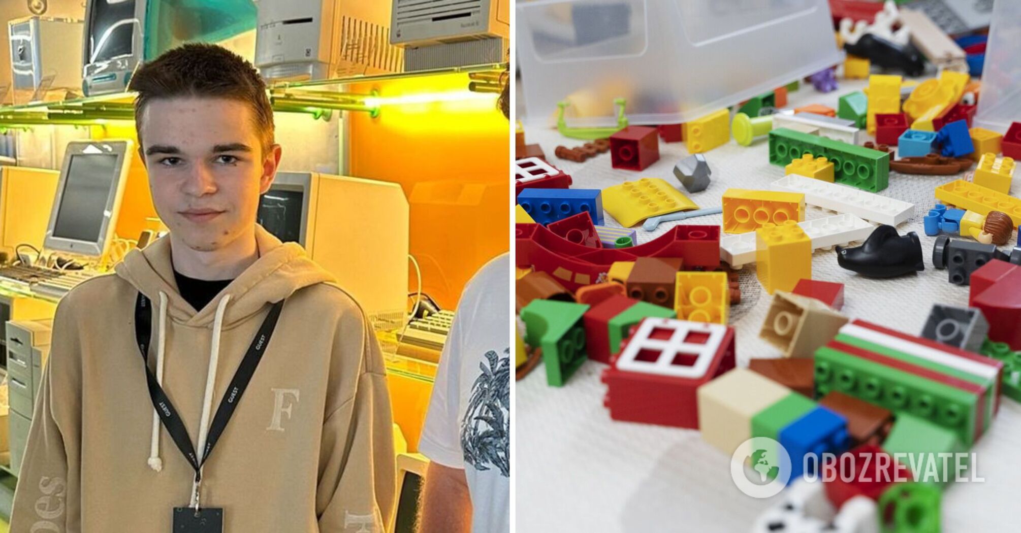 His service was bought by Forbes: Mark Tabatsky, a schoolboy, proved the benefits of construction sets for children by his own example