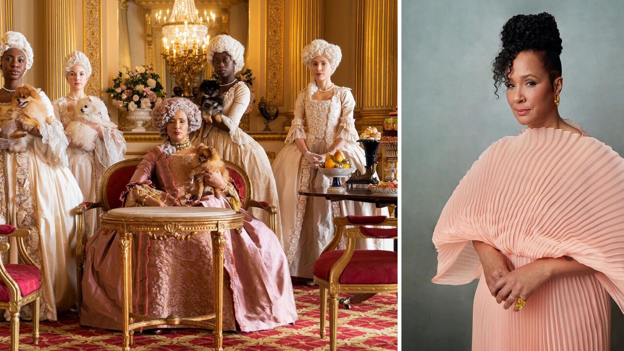 The Bridgertons star wore an exquisite dress from a Ukrainian brand for a photo shoot for a famous glossy