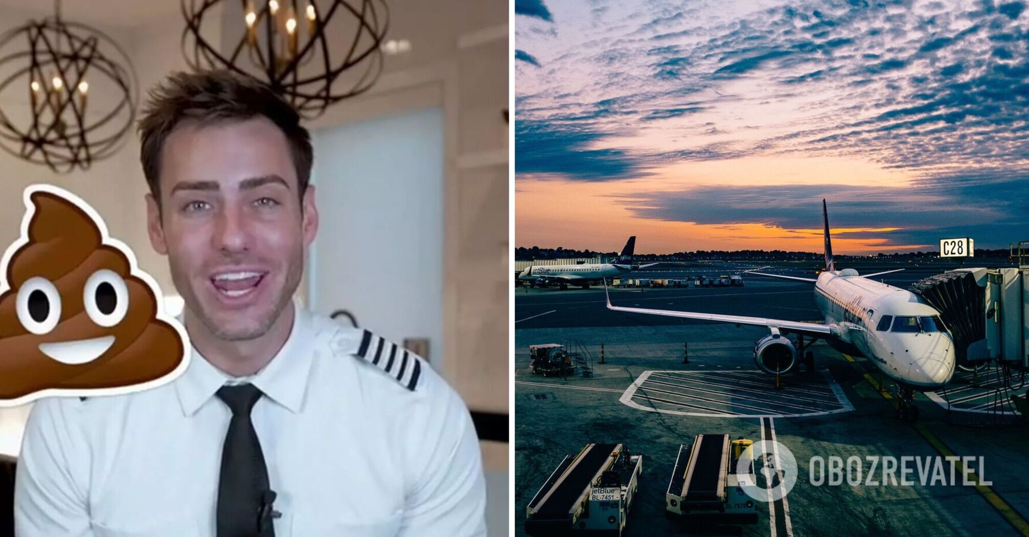 Pilot reveals the truth about where feces from an airplane disappear during a flight