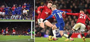 Mudryk missed two moments, and 'Chelsea' lost to 'Manchester United' in the English Premier League. Video