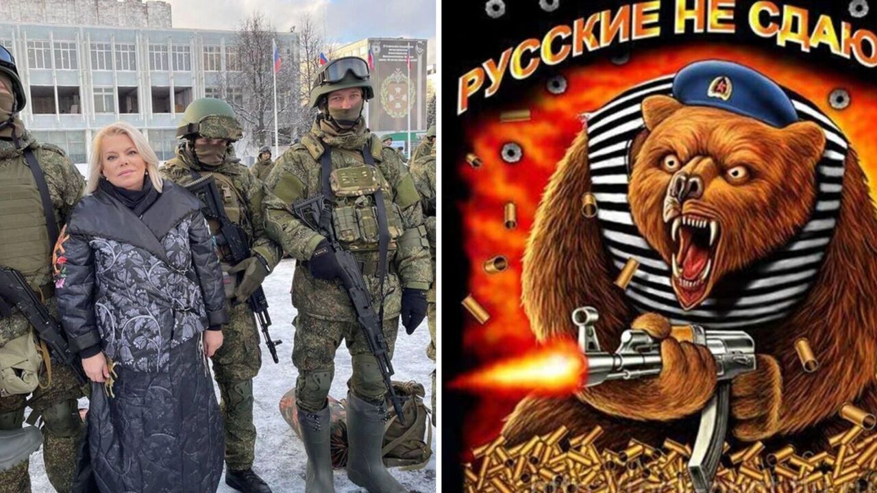 The son of the "Red Riding Hood" star, who was in the Donbas, threatened supporters of Ukraine with "Russian bears"