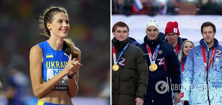 'Flaunting pain for her people': Russian media 'exposed' Ukrainian world champion who called for complete removal of Russians