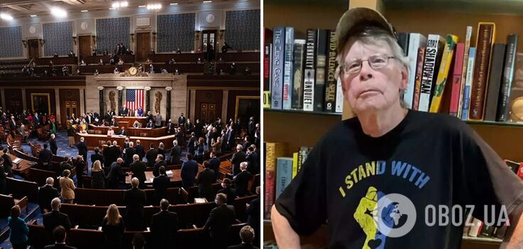 "Putin loves them": legendary Stephen King critisized Republicans blocking aid to Ukraine