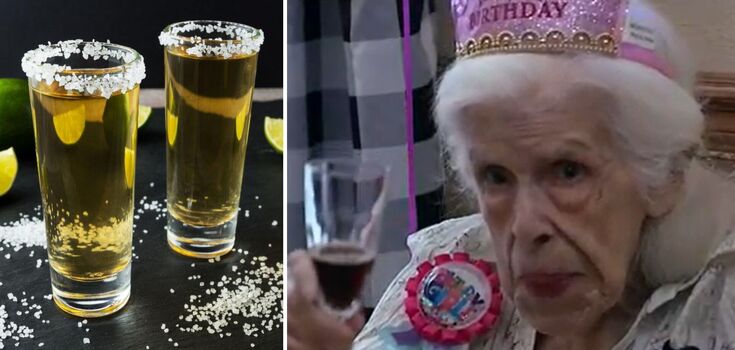 A 101-year-old woman names the type of alcohol that helped her live a long life