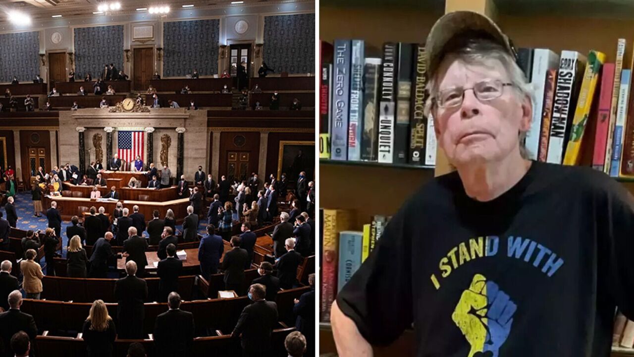 "Putin ich kocha": legendarny Stephen King skrytykował Republikanów blokujących pomoc dla Ukrainy