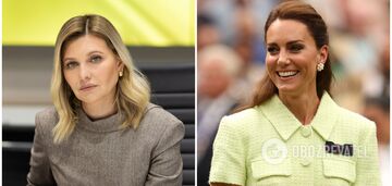 Ubrania do tyłu: Zełenska oszołomiła modą ulubioną przez Kate Middleton, Celine Dion i inne gwiazdy