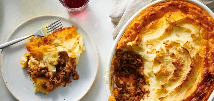 A hearty potato and fish pie for dinner in 15 minutes