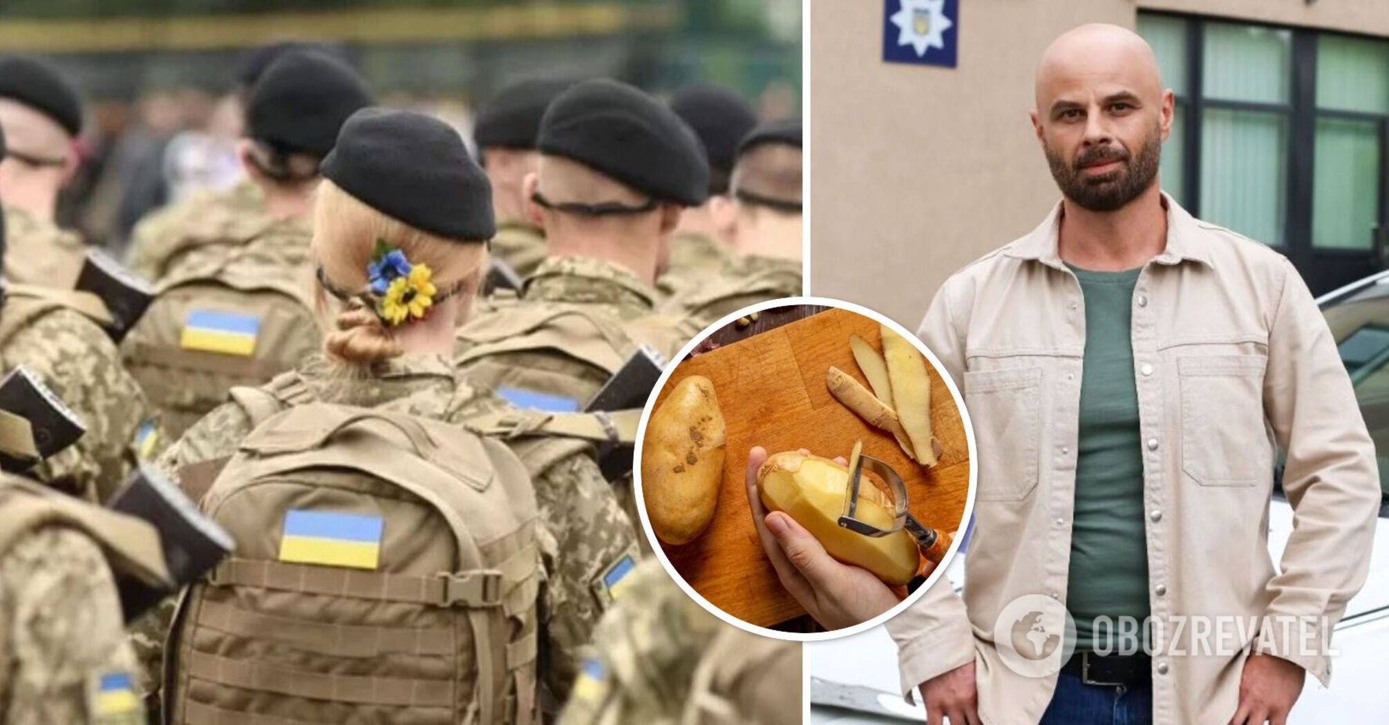 The artist Mykhailo Kukuyuk talked about the "best actress in Ukraine" who, after February 24, went to peel potatoes on the front