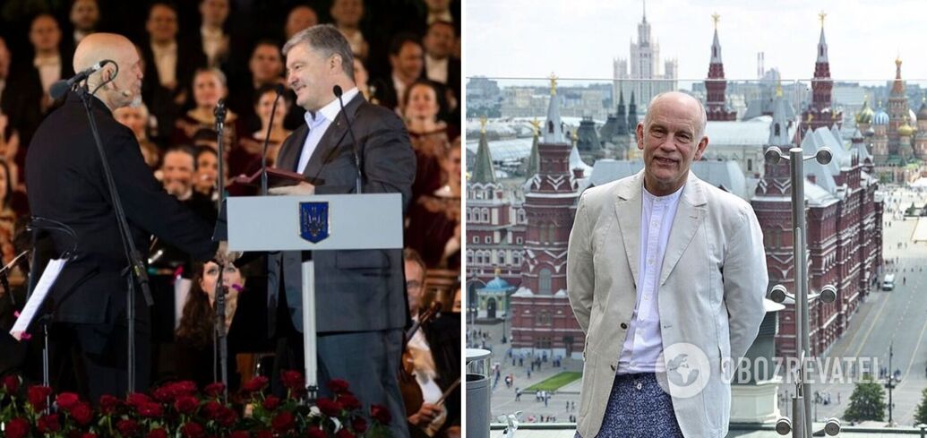 Jako legendarny aktor, John Malkovich otrzymał w 2018 roku zamówienie z Ukrainy, ale wkrótce stanął w obronie Rosjan