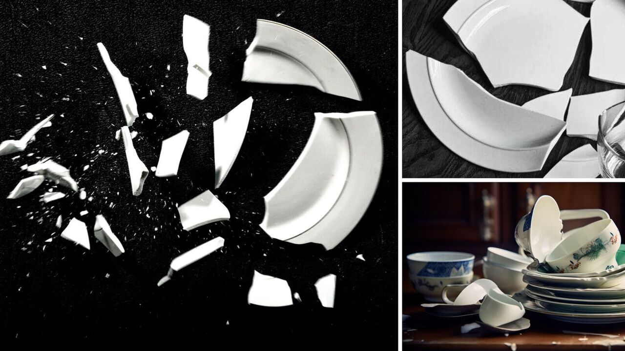 Do broken dishes herald happiness: folk omens