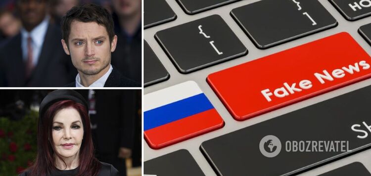 Russian propagandists used American stars to spread fakes about Zelenskyi and the war, but got caught
