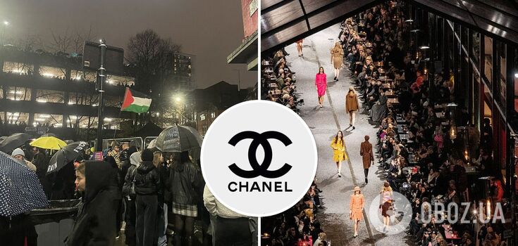 The Chanel show in England turned into a scandal: why it prompted people to go to a pro-Palestinian rally