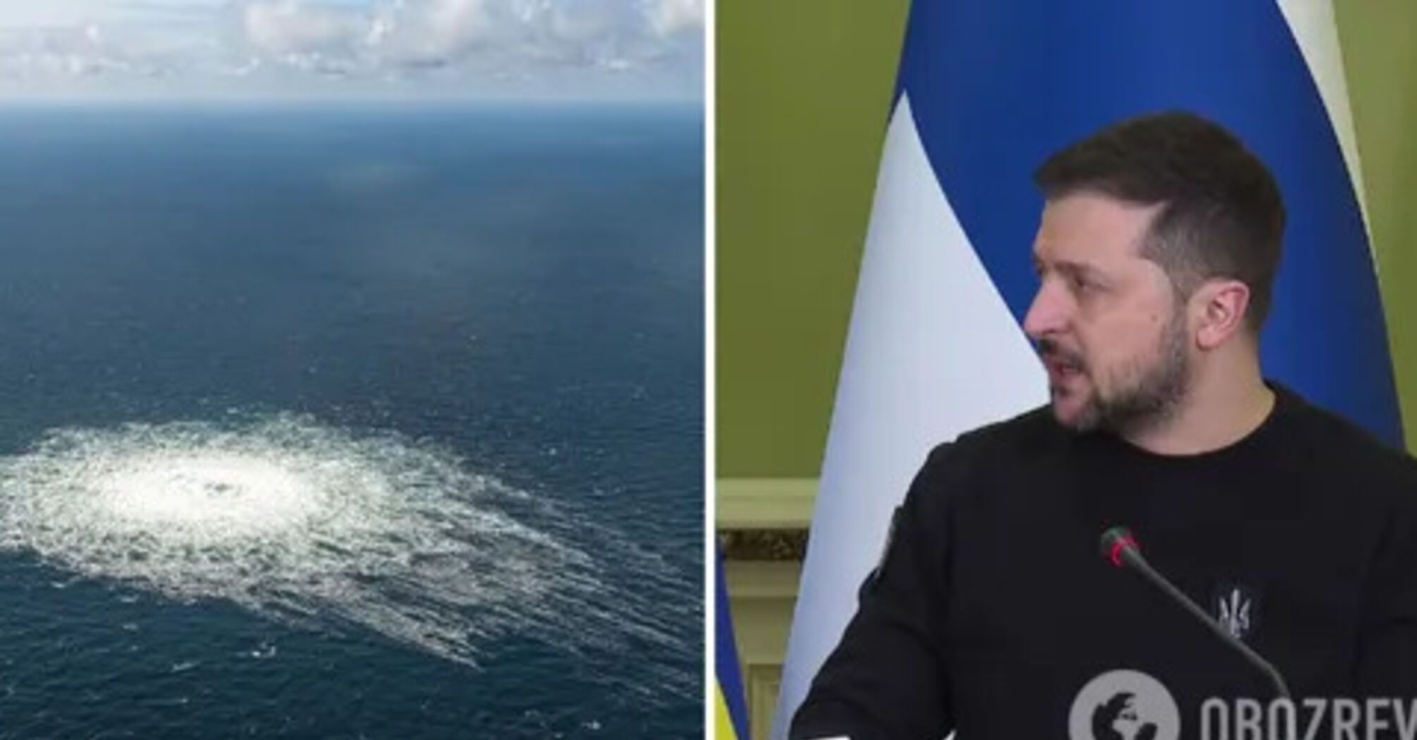 Explosions at Nord Stream pipelines: Zelenskyy explained who benefits from rumors about the "Ukrainian trace"