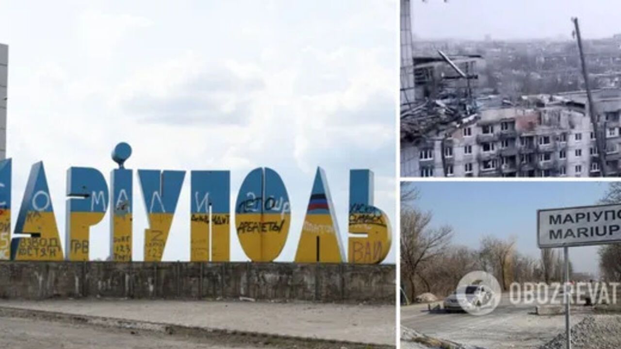 "You can't hide the truth": an aerial view of Mariupol destroyed by the Russian occupiers was shown online. Video. 