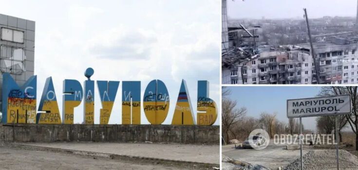 "You can't hide the truth": an aerial view of Mariupol destroyed by the Russian occupiers was shown online. Video.