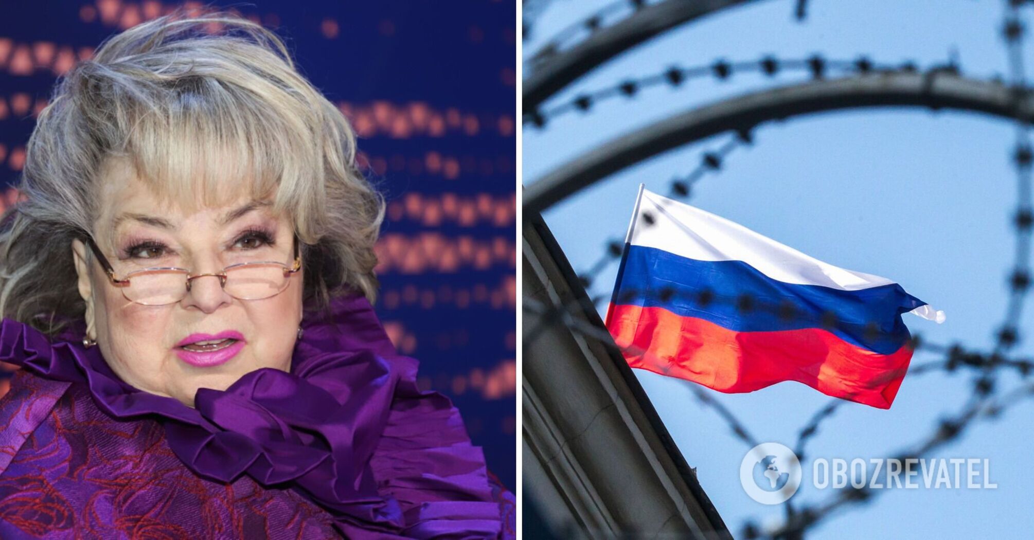 "I don't care! What kind of news is this?" Russian woman Tarasova is outraged that "you can't say what you think in this country"
