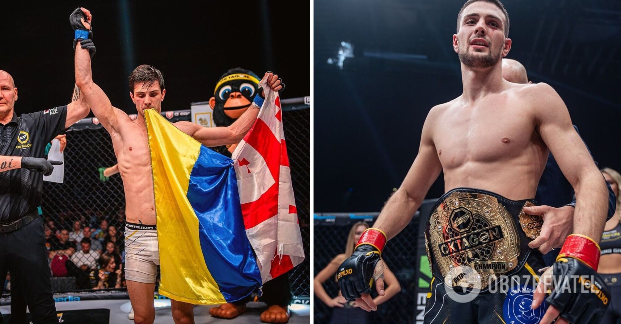 MMA champion who supported Ukraine arrested during protests in Georgia