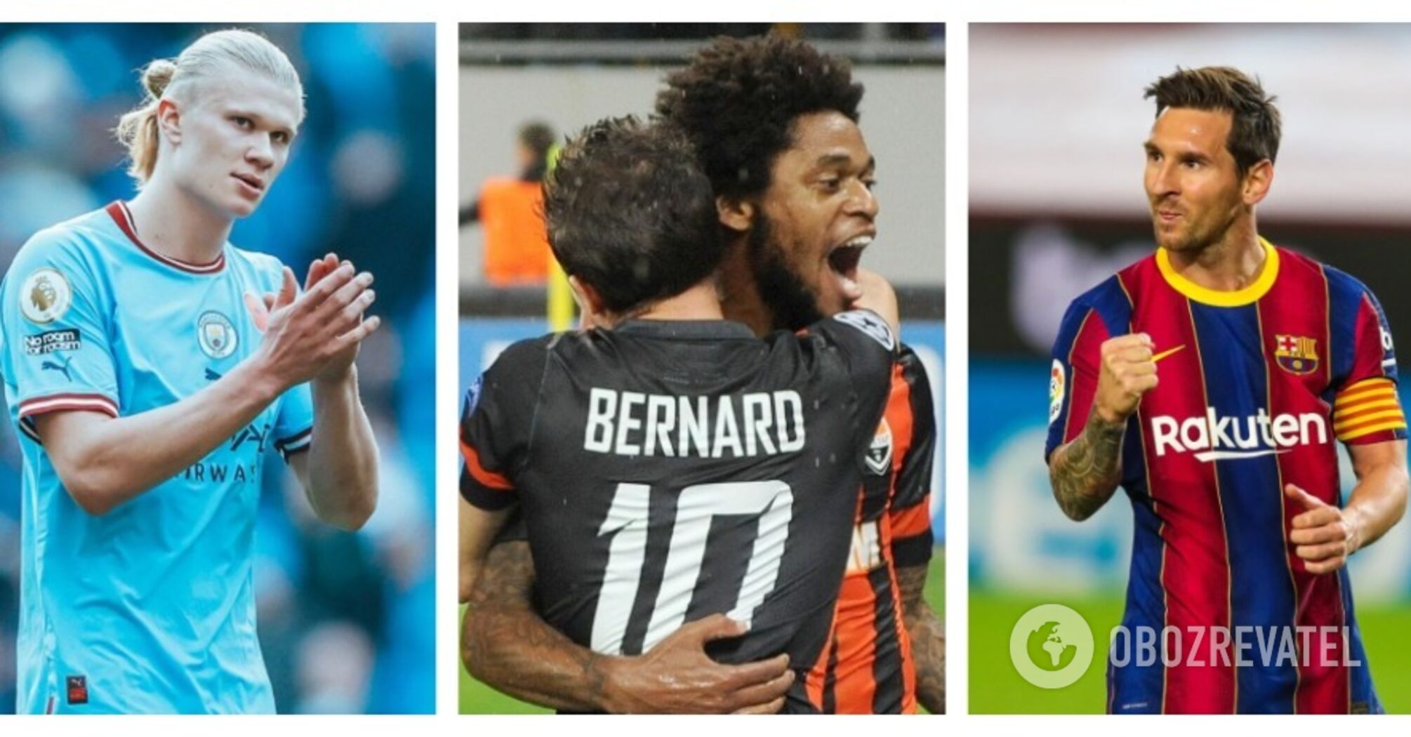 In the Champions League match, Erling Haaland repeated the record of Shakhtar best striker