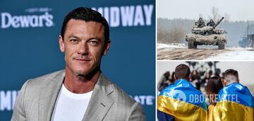 The star of 'Dracula' and 'The Hobbit' Luke Evans recorded an inspiring appeal to Ukrainians: 'you are our brothers and sisters'. Video