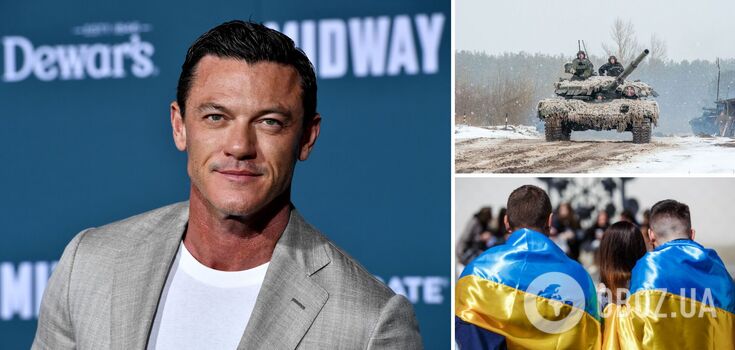 The star of "Dracula" and "The Hobbit" Luke Evans recorded an inspiring appeal to Ukrainians: "you are our brothers and sisters". Video
