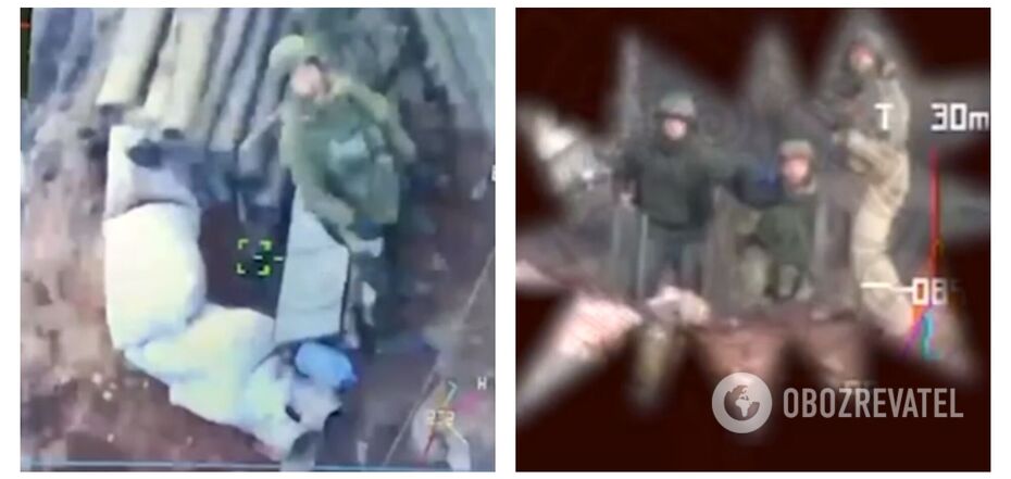 Occupants before the strikes of the SOF of the Armed Forces of Ukraine