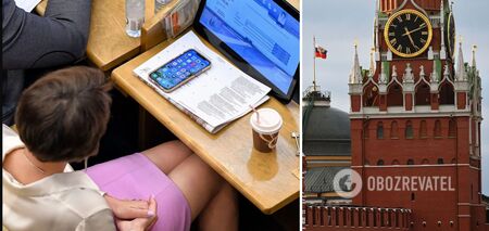 Kremlin officials have their iPhones 