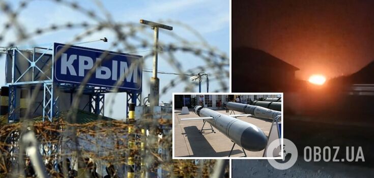 The Main Directorate of Intelligence of Ukraine: explosion in Dzhankoi destroyed Russian Kalibr-NK cruise missiles during transportation by rail
