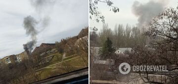 Another 'cotton' occurred in occupied Donetsk: an enemy ammunnition was destroyed along with the occupiers. Video