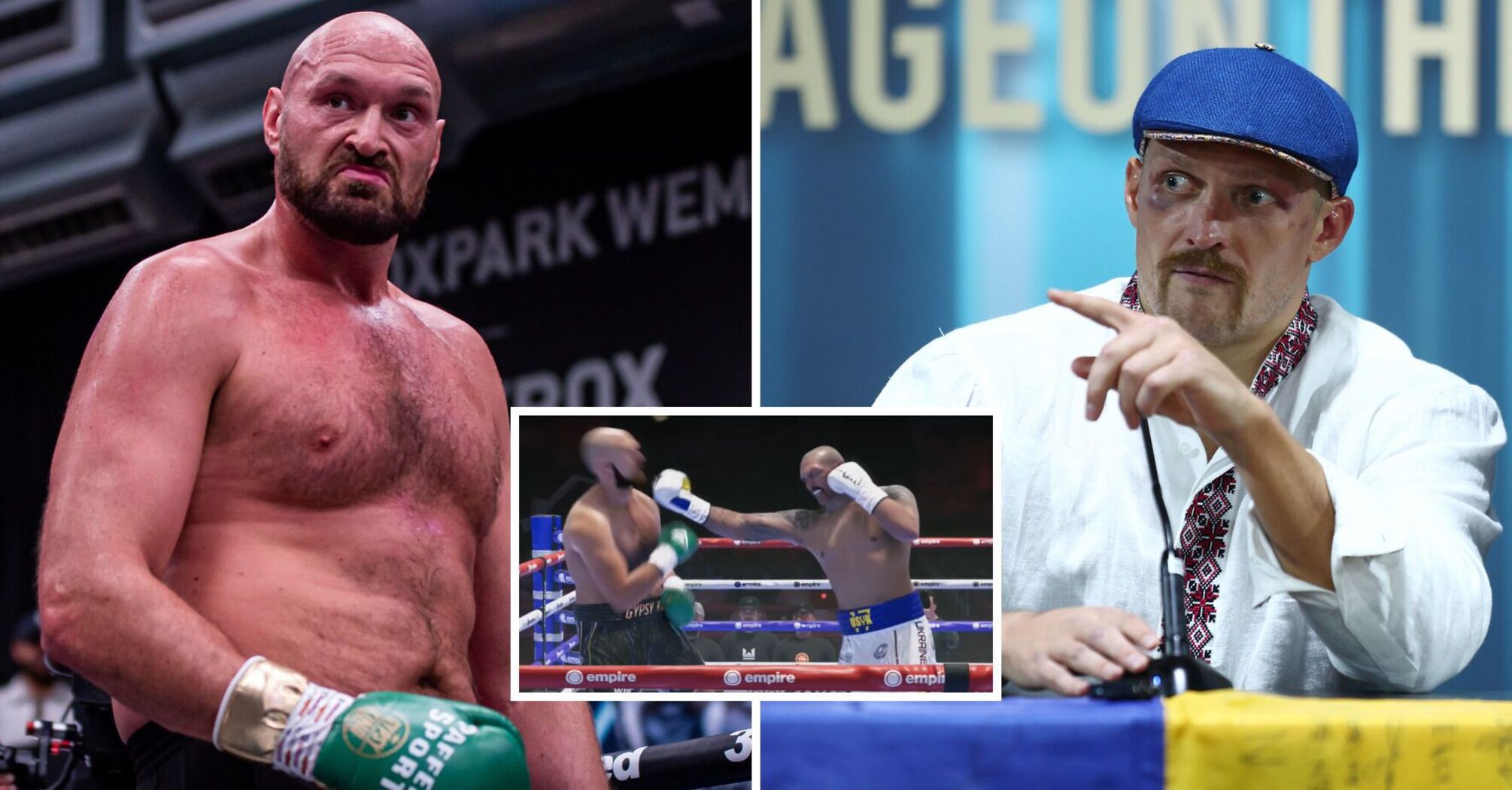 Brutal knockout in three rounds: the network showed how the Usyk-Fury fight will end