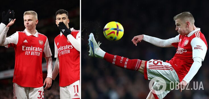 Zinchenko helped Arsenal and came into the starting line-up for the game against Everton. Video.