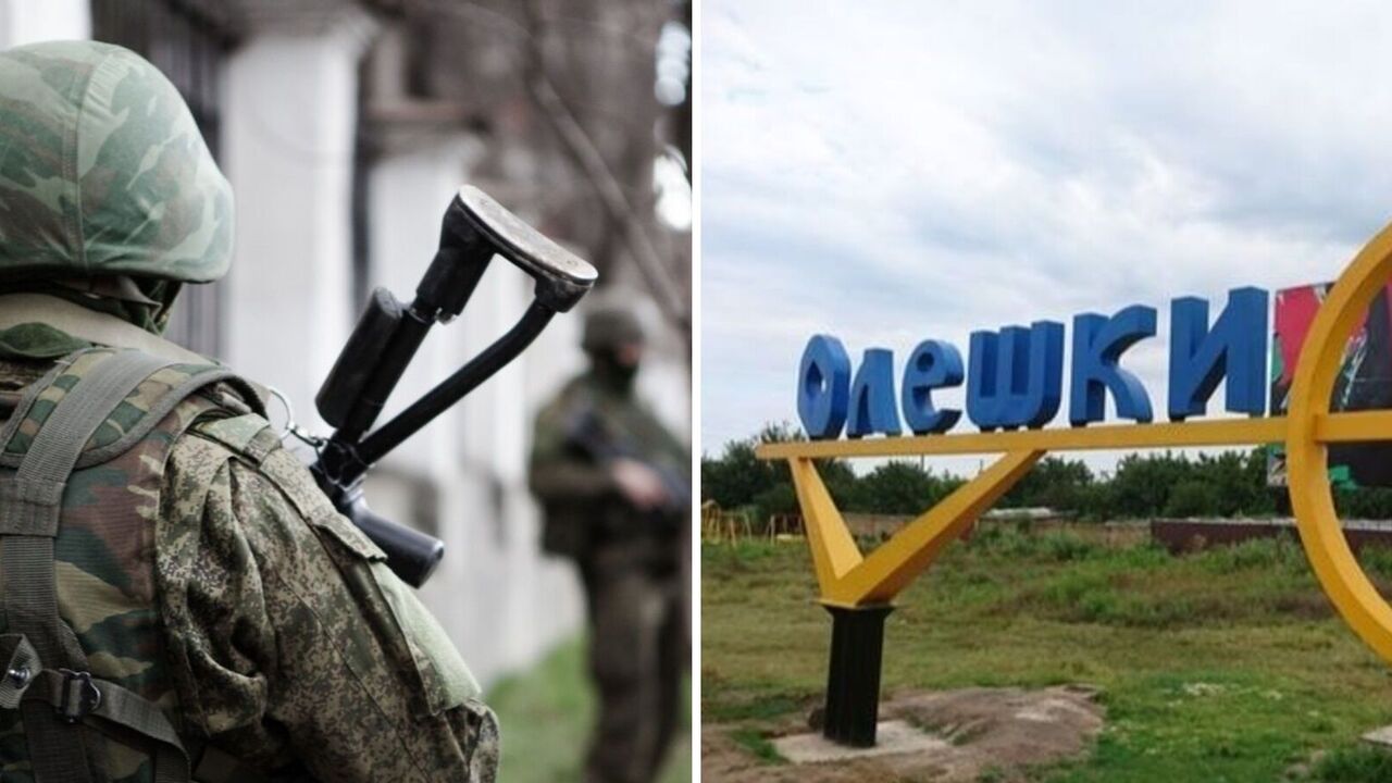 Russian invaders evacuate civilians from Oleshky in the Kherson region to occupy their homes: looting is flourishing in the city