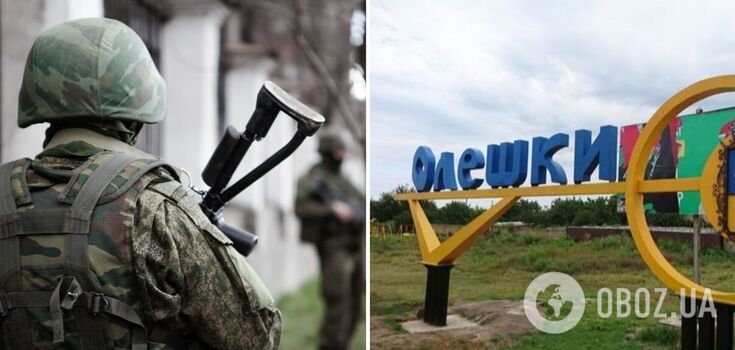 Russian invaders evacuate civilians from Oleshky in the Kherson region to occupy their homes: looting is flourishing in the city