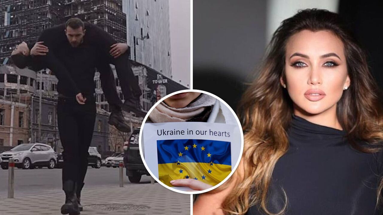 "Let the world not forget": Hanna Rizatdinova performed against the backdrop of Kyiv's destruction and brought the Internet to tears. Video