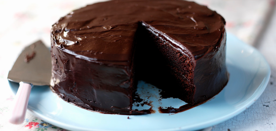 Easy chocolate cake: made without eggs, milk and butter