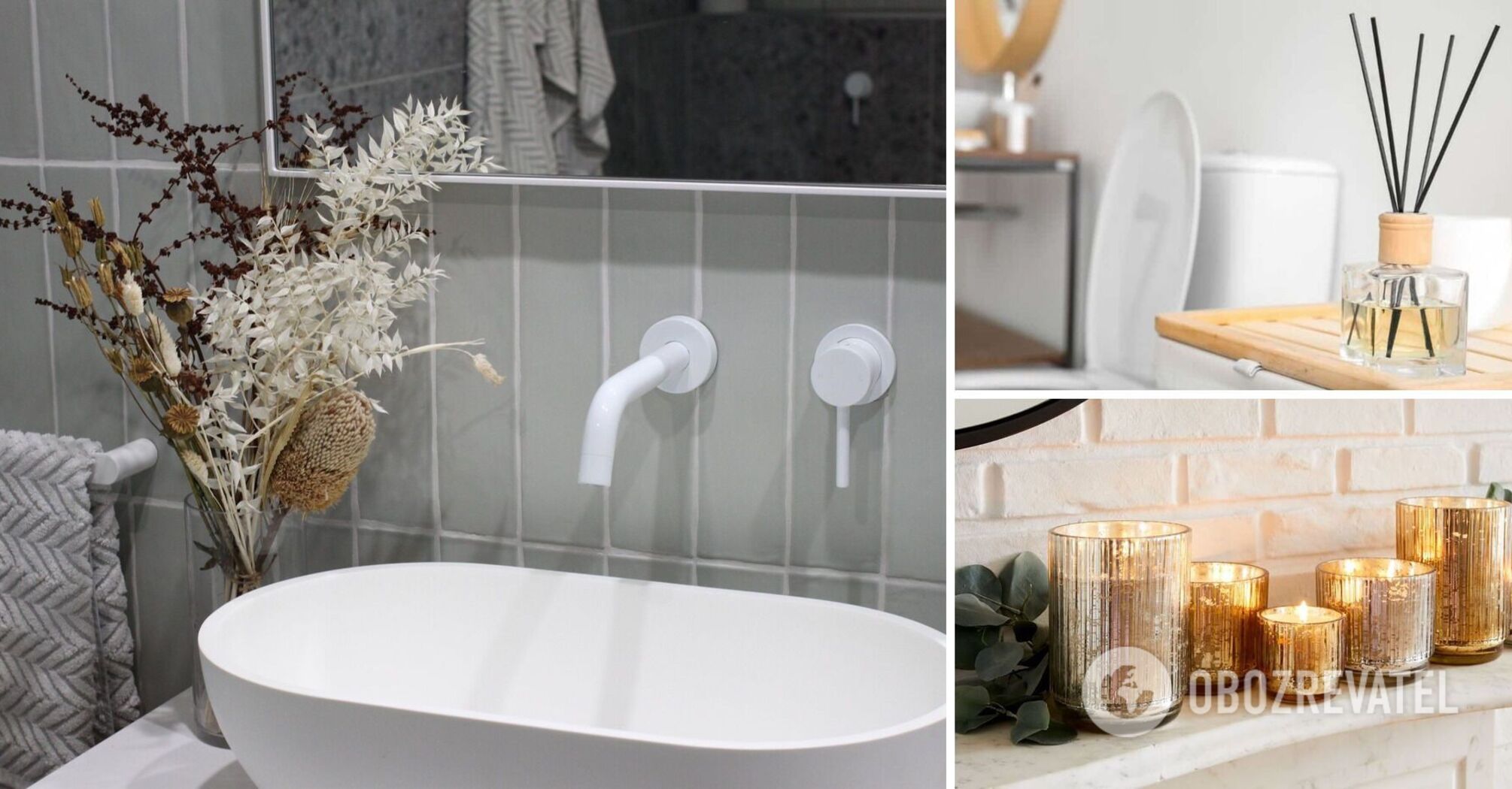 The bathroom will have an incredible scent: how to make your home smell good
