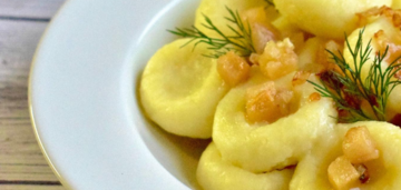 How to make potato kluski: the easiest recipe