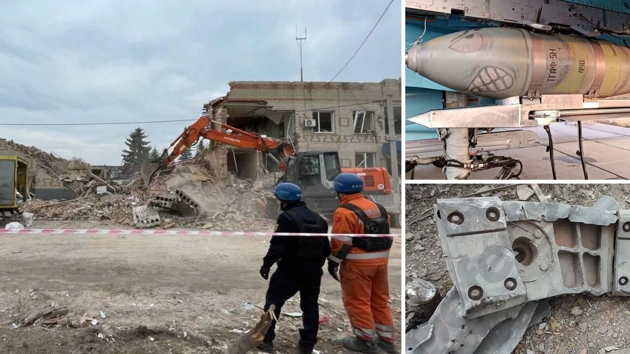 Occupants used an analogue of the American "smart bomb" during a night attack on the Sumy region - Defense Express