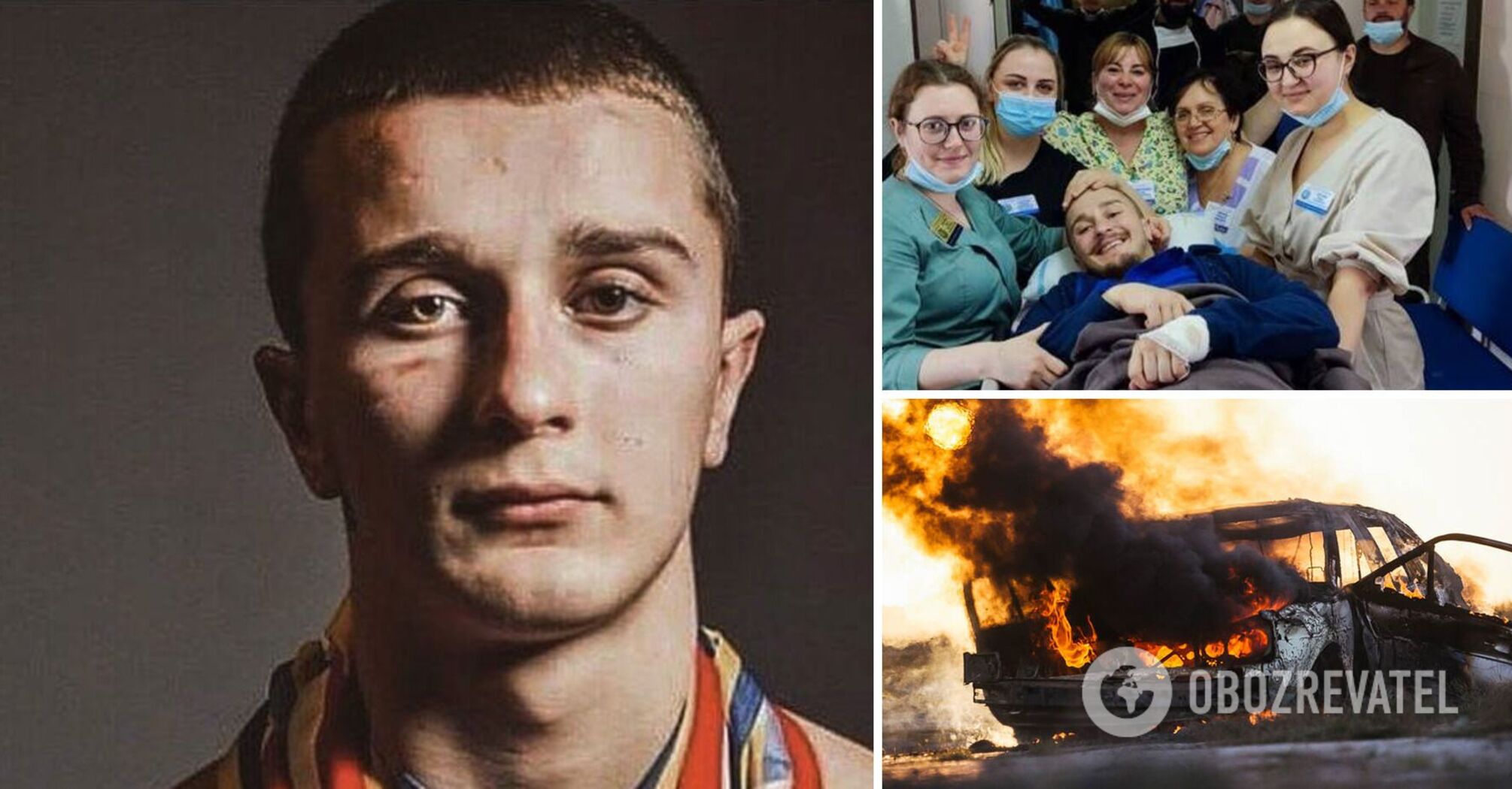 "Crawled out of a burning car": the incredible story of the rescue of a 21-year-old Ukrainian world champion in Donbas
